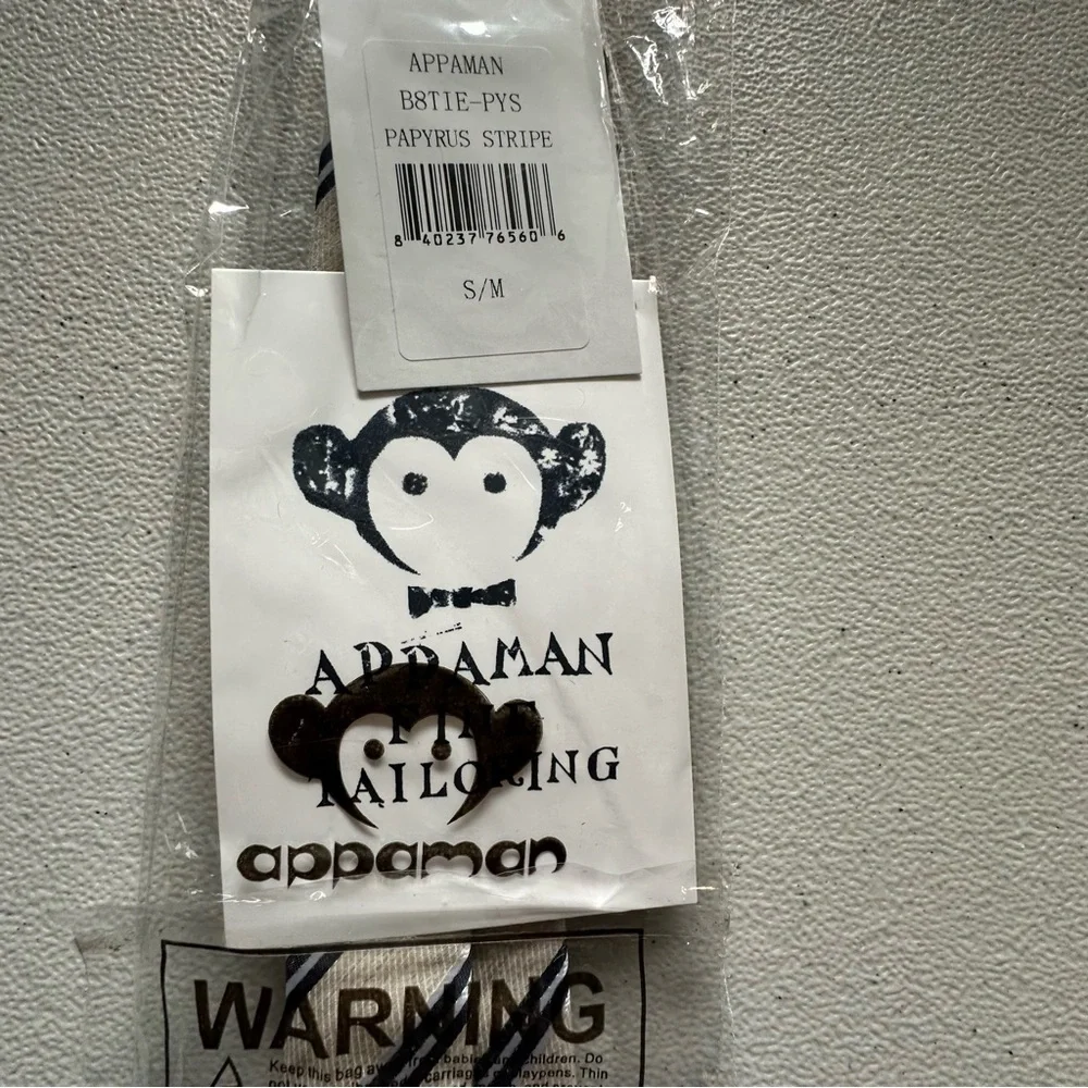 APPAMAN

Tie, Papyrus Stripe kids s/m - Picture 5 of 5